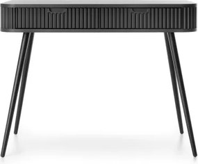 ZURI Toaletka T-103 czarna | czarne nogi