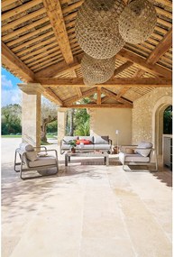 Zestaw aluminiowy ISABELLA dla 5 osób (kawiarniany)