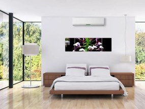 Obraz kwiatu (170x50 cm)