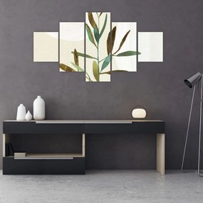 Obraz - Gałąź akwareli N⁰2 (125x70 cm)