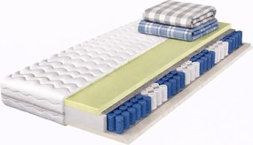 Materac z pianką visco i matą lateksową 90x200 B2-Z90