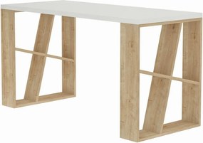 Biurko Honey White and Oak