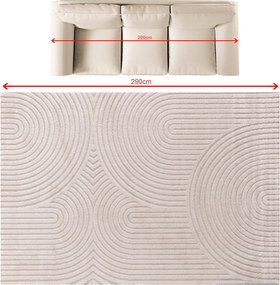 Dywan Lavia beige 200x290 cm
