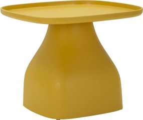 Stolik Kawowy VKH708, Żółty, 38x48x48 cm, Kendra Home