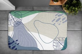 Antypoślizgowy dywanik łazienkowy Antypoślizgowy dywanik łazienkowy Abstrakcja Geometryczna