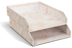 Kartonowe organizery zestaw 2 szt. na dokumenty Hakan Paper Laminate – Bigso