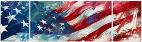 Obraz - Flaga USA (170x50 cm)