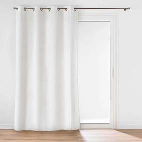Biała aksamitna zasłona 140x260 cm Swing – douceur d'intérieur