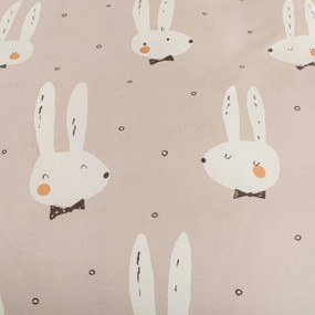 PrzytulneMieszkanie.pl PrzytulneMieszkanie.pl Pościel z mikrowłókna WHITE RABBIT, beżowa Rozmiar pościeli: 70 x 90 cm | 140 x 200 cm