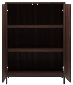 Szafka w dekorze orzecha w naturalnym kolorze 80x110 cm Celine – Støraa