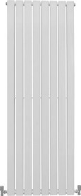 Grzejniki panelowe designerskie, połyskujące, białe, 1600 mm x 560 mm