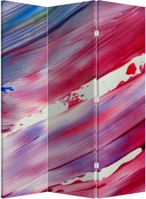 Parawan - Kolory różowy i niebieski (126x170 cm)