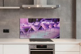 Szklany Panel Wykwintne Koktajle w Szkle