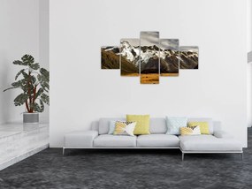 Obraz góry Sefton, Nowa Zelandia (125x70 cm)