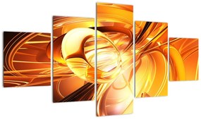 Obraz abstrakcji (125x70 cm)