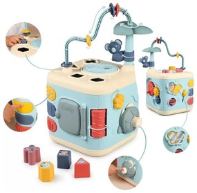 Smoby little sensoryczna kostka aktywności dla dzieci sorter labirynt 13w1