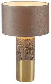 Rabalux 74219 dekoracyjna ceramiczna lampa stołowa Yelda, brązowy