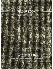 Zielony dywan 120x170 cm Prisma – Elle Decoration