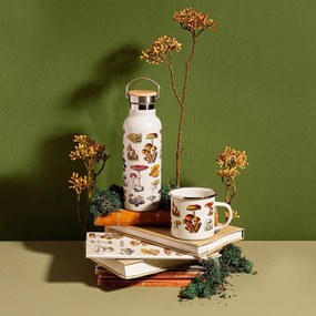 Kremowy emaliowany kubek dla dzieci Vintage Mushroom – Sass &amp; Belle