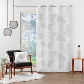 Biała zasłona 140x280 cm Esquisse – douceur d'intérieur