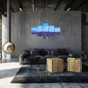 Obraz - Pole lawendy (125x70 cm)