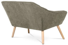 Dwuosobowa sofa AK-322 LAN2, brązowa