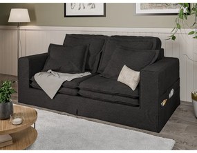 Czarna sofa 196 cm Nora – Ropez