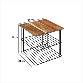 Organizer na blat kuchenny CORNER,  24 x 24 x 24 cm