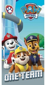 Bawełniany ręcznik dziecięcy 70x140 cm Paw Patrol – Jerry Fabrics