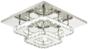 Lampa Sufitowa Kryształowa Plafon LED 24W APP410-C Neutralna
