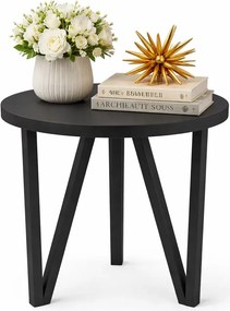 Czarny stolik kawowy do salonu R8-R36