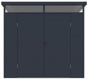 Schowek ogrodowy z antracytowej żywicy 4,57 m² z podłogą - MINARO