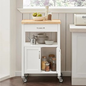 Wózek kuchenny Serwisowy szuflady Półki FKW22-WN