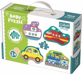 Trefl Baby Puzzle Transport, 8 elementów