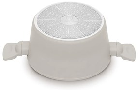 BerlingerHaus Rondel z powłoką tytanową i pokrywką Sahara 24 cm, 24 cm