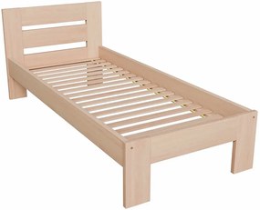 Pojedyncze łóżko w kolorze naturalnym 90x200 E3-N39