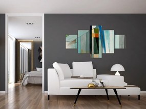 Obraz - Abstrakcja (125x70 cm)