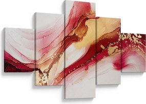 Obraz - Abstrakcja (125x70 cm)