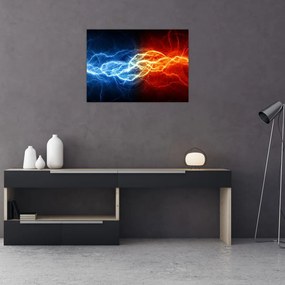 Obraz napięcia elektrycznego (70x50 cm)