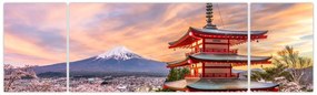 Obraz - Fudżi, Japonia (170x50 cm)
