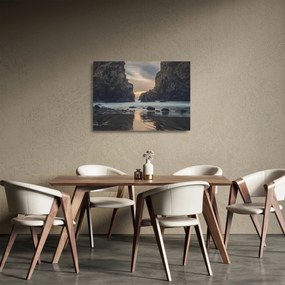 Obraz na szkle - O zmierzchu (70x50 cm)
