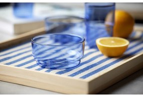 Niebieskie szklane miski zestaw 2 szt. 500 ml Torino – Lyngby Glas