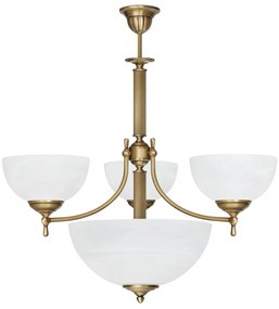 Żyrandol mosiężny V-S4A