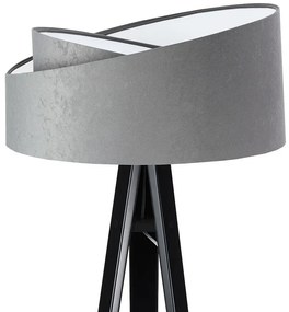 Lampa stojąca GEMSTONE szara/biała/czarna BPS KONCEPT