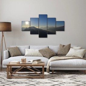 Obraz - Nad szczytami gór (125x70 cm)