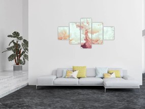 Obraz kwiatów (125x70 cm)