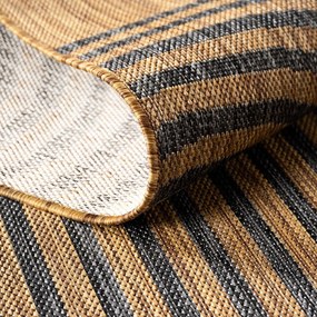 Czarny/brązowy chodnik odpowiedni na zewnątrz 80x250 cm Mira 1453 – Ayyildiz Carpets