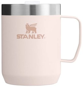 Jasnoróżowy kubek termiczny ze stali nierdzewnej 230 ml Stay-Hot Camp Mug Rose Quartz – Stanley
