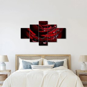 Obraz - Detal róży (125x70 cm)