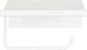 Metalowy uchwyt na papier z półeczką DESULO